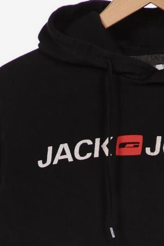 JACK & JONES Kapuzenpullover S in Schwarz