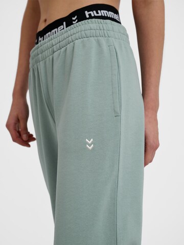 Hummel Tapered Sportsbukser 'Pulse' i grøn