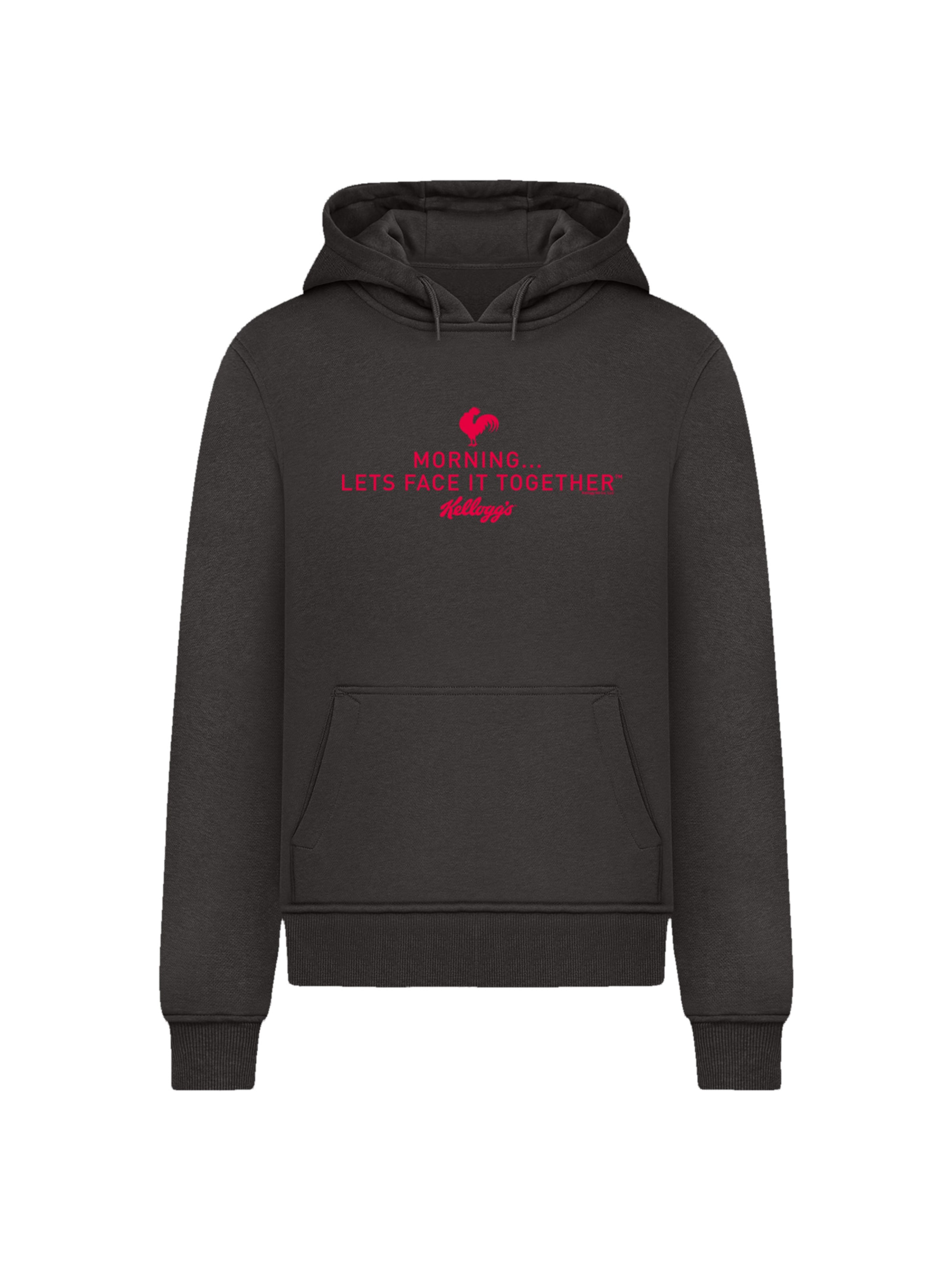 F4NT4STIC Hoodie in Schwarz: Vorderseite