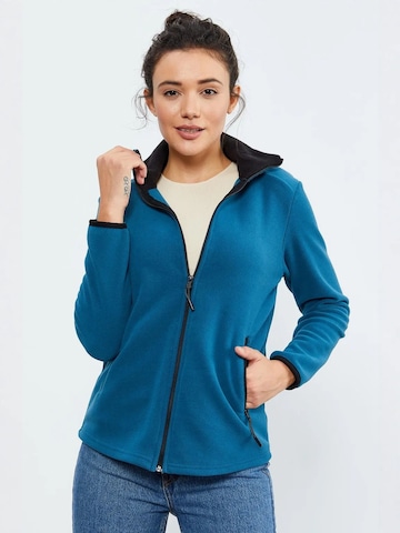 Tommy Life - Casaco de velo em azul: frente