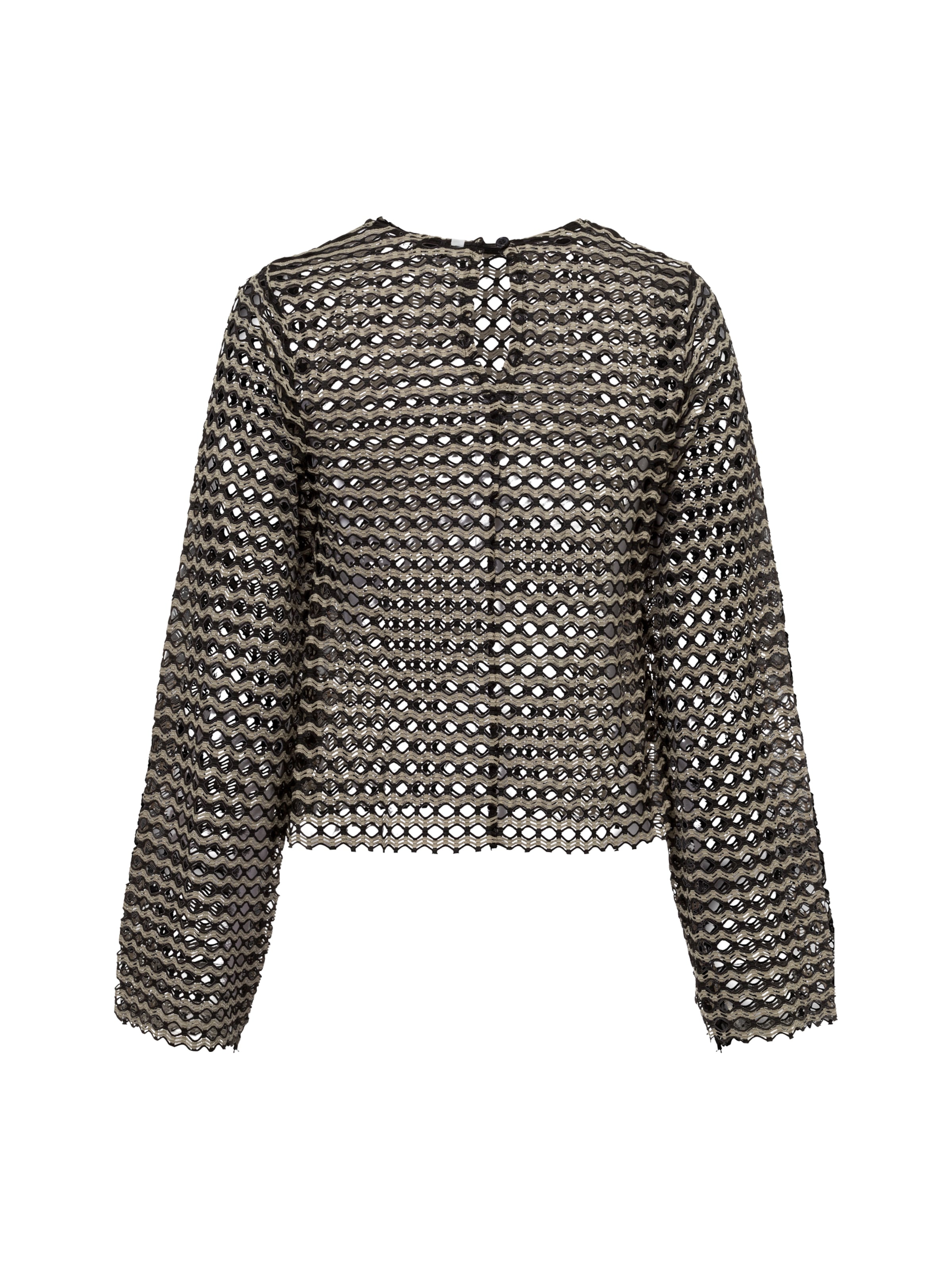 mbym Shirt ' Ladessa ' in Zwart: voorkant