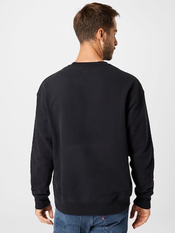 LEVI'S ® Regular fit Sweatshirt 'Relaxd Graphic Crew' in Zwart