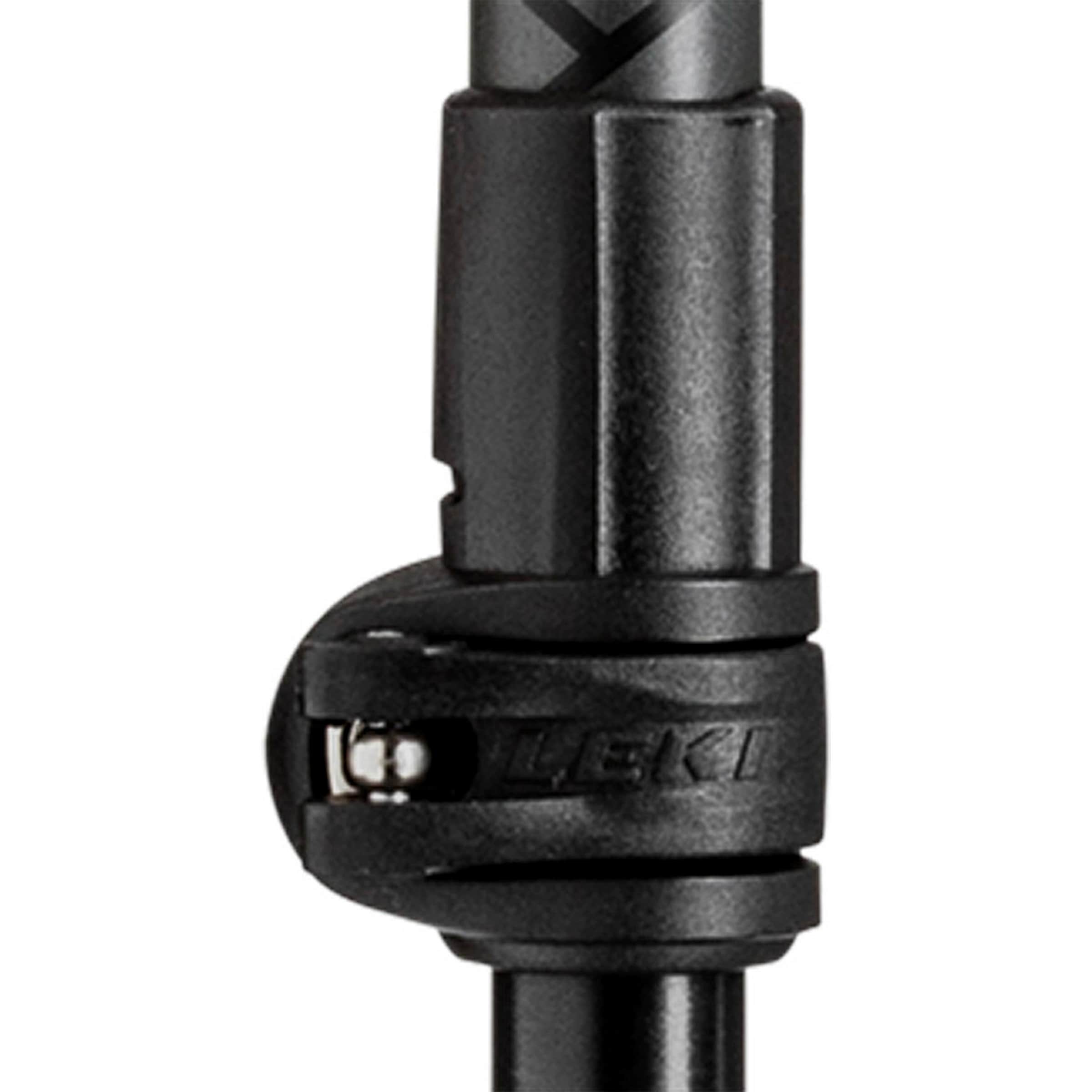 LEKI Stick 'Makalu' in Black
