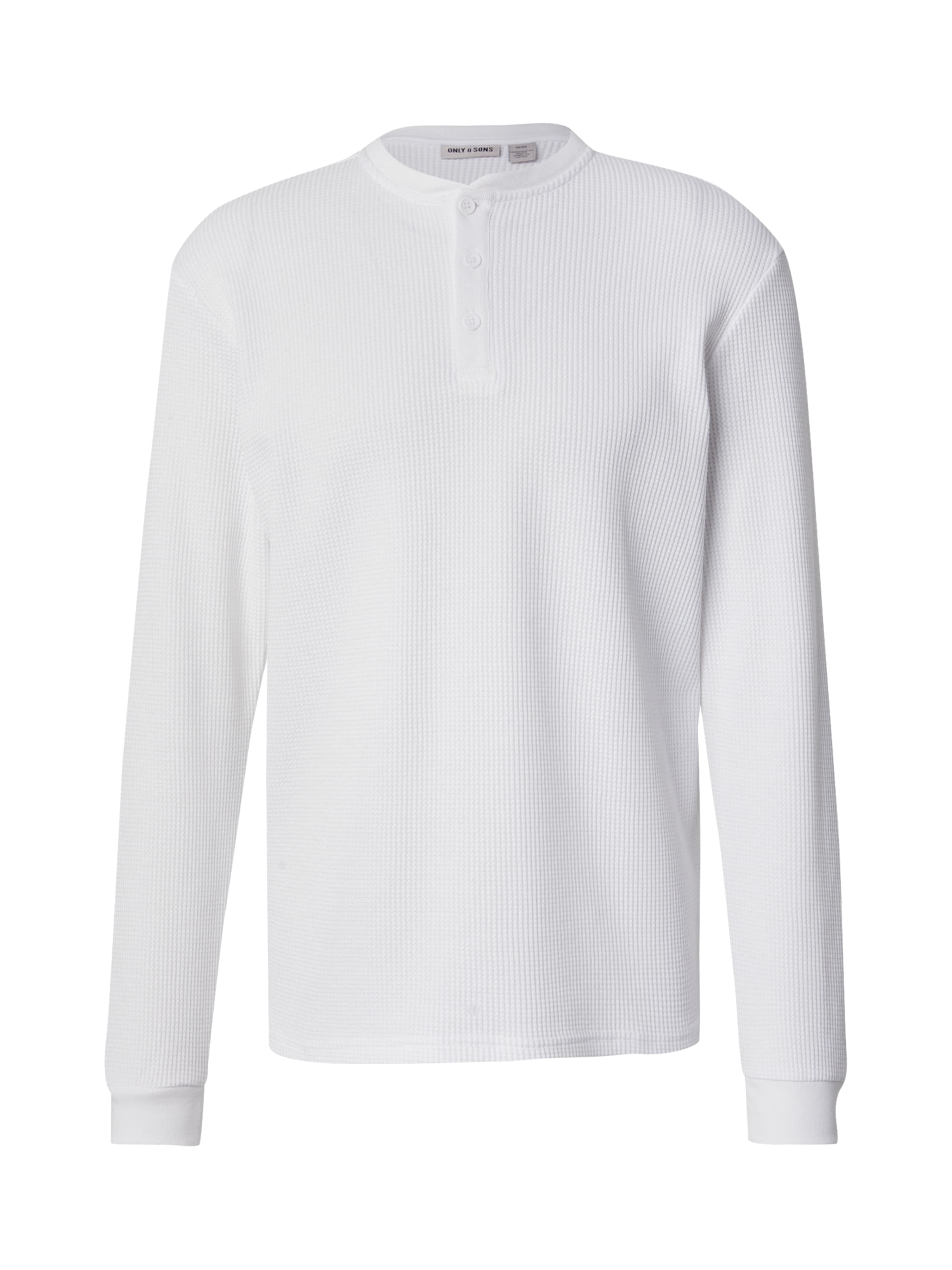 Only & Sons Shirt 'ONSTobie' in White: front