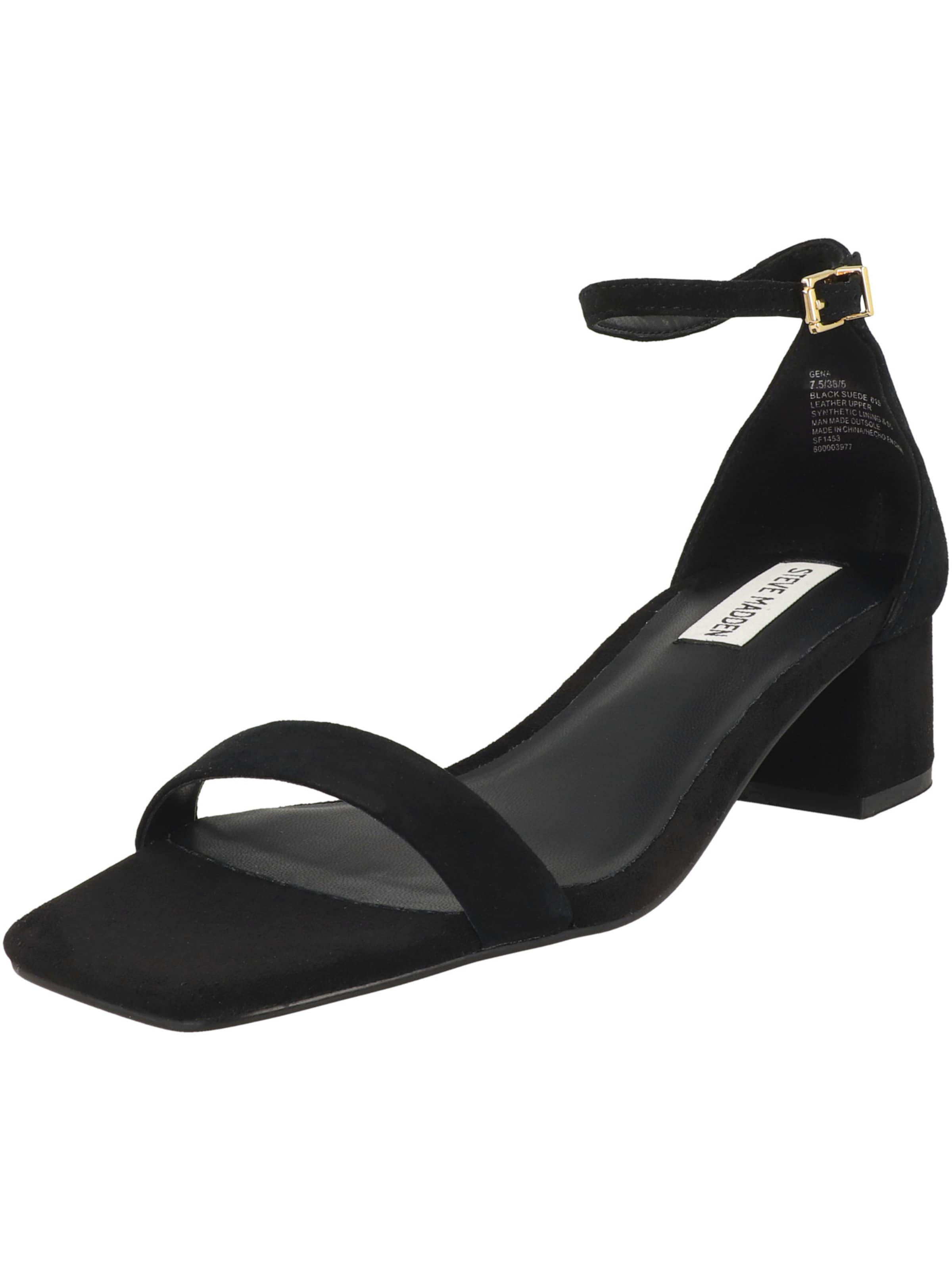 STEVE MADDEN Sandals ' Gena ' in Black: front