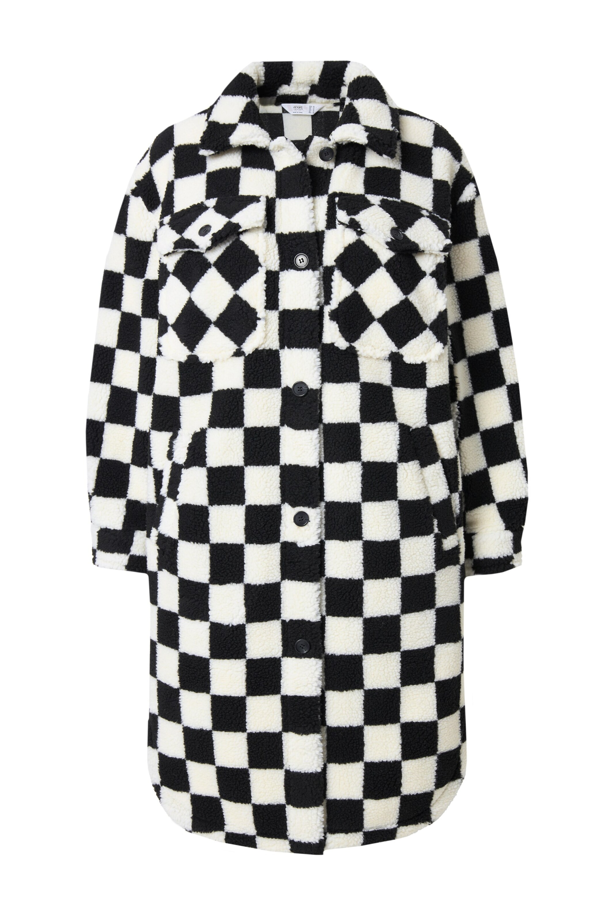 Angel of Style Tussenjas in Zwart: voorkant