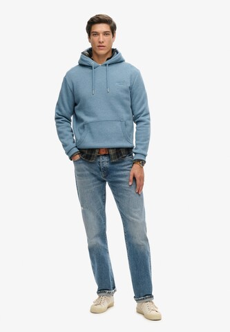 Superdry & Co Mikina 'Essential' - Modrá