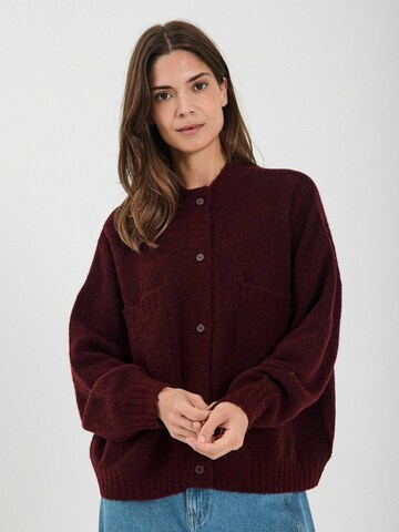 NORR - Jersey ' Halli knit ' en rojo: frente