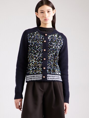 Essentiel Antwerp Strickjacke in Blau: Vorderseite