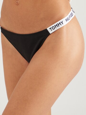 Tommy Hilfiger Underwear Στρινγκ σε μαύρο: μπροστά