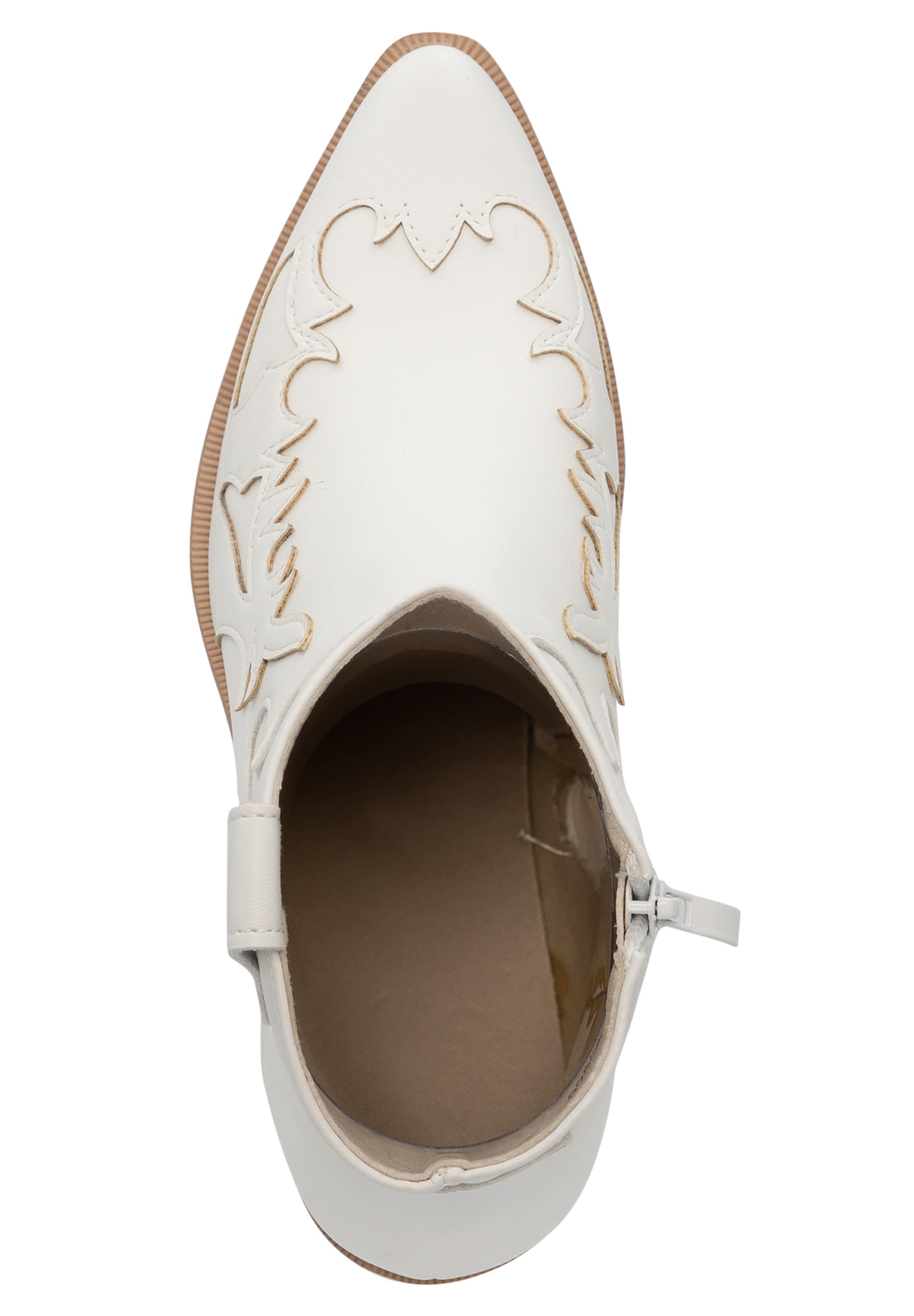 Bottes de cowboy Salinyang en blanc