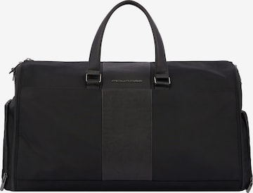 Piquadro Travel Bag in Black: front