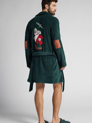 IUMAN Intimissimi Uomo Short Bathrobe in Green