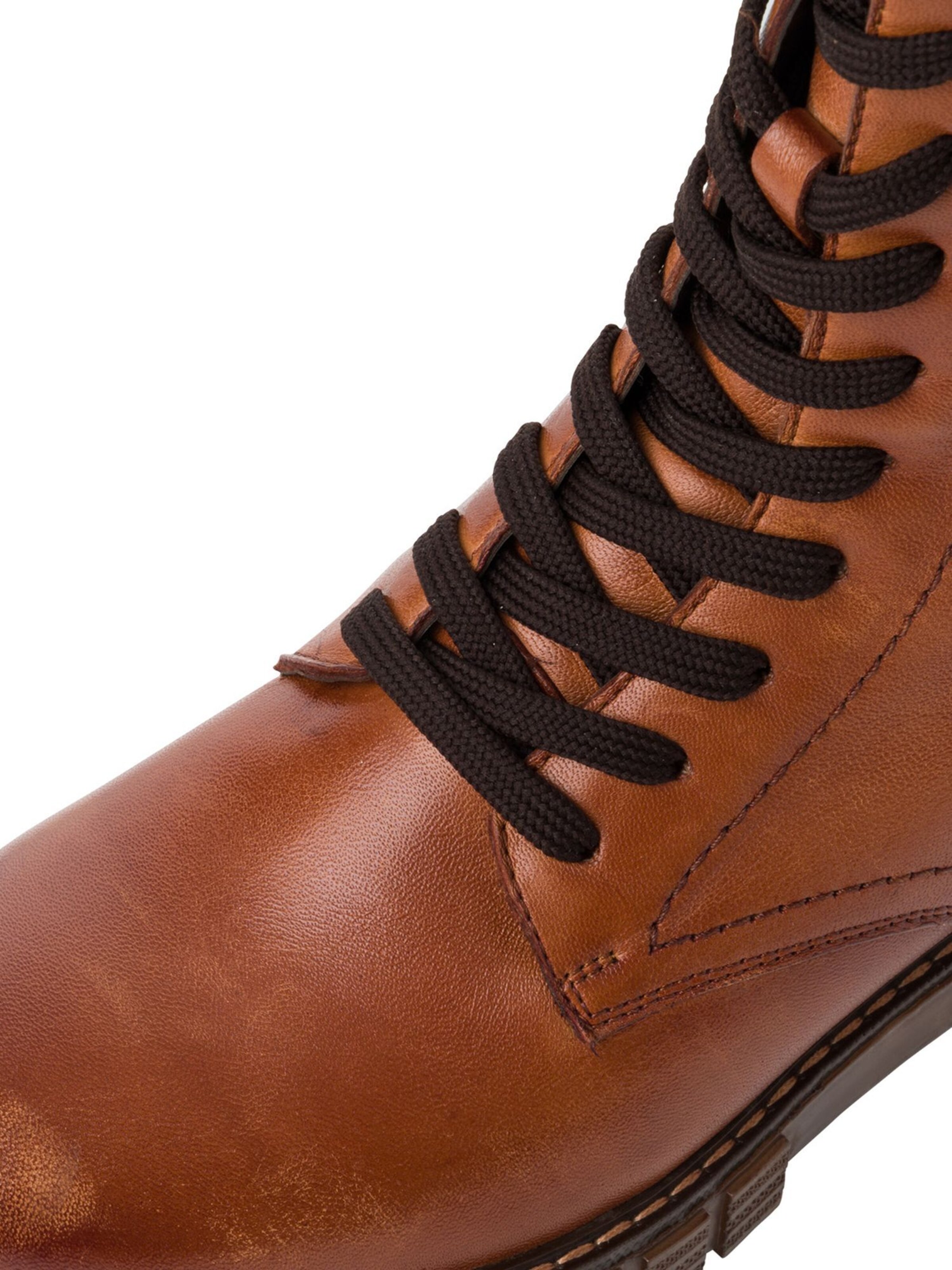 Stivaletto stringato di s.Oliver in marrone