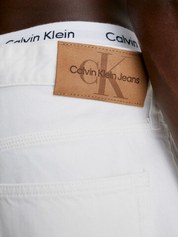 Calvin Klein Jeans Loosefit Jeans in Wit