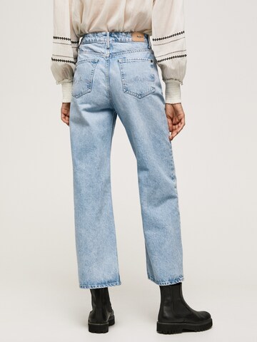 Pepe Jeans Wide Leg Jeans 'LEXA SKY HIGH' in Blau