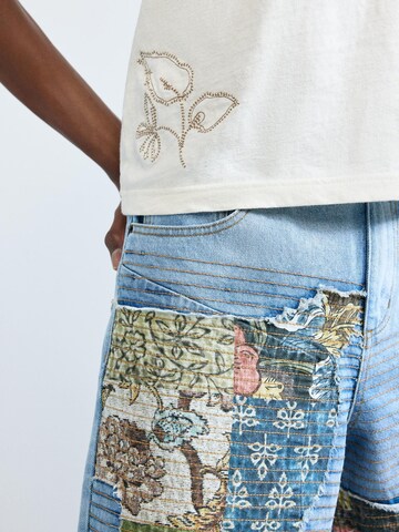 regular Jeans 'Bermuda' di Desigual in blu
