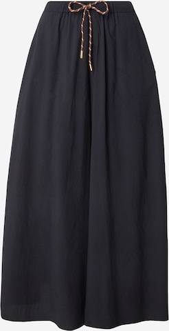10Days Wide Leg Housut värissä musta: etupuoli