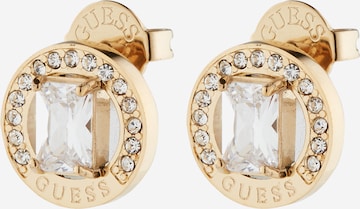 Cercei de la GUESS pe auriu: față