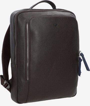 Braun Büffel Backpack 'Novara 26364' in Brown