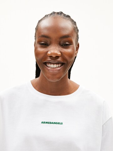 ARMEDANGELS T-Shirt GIANNAA DIFFERENCE in Weiß