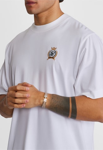 SikSilk Koszulka w kolorze biały