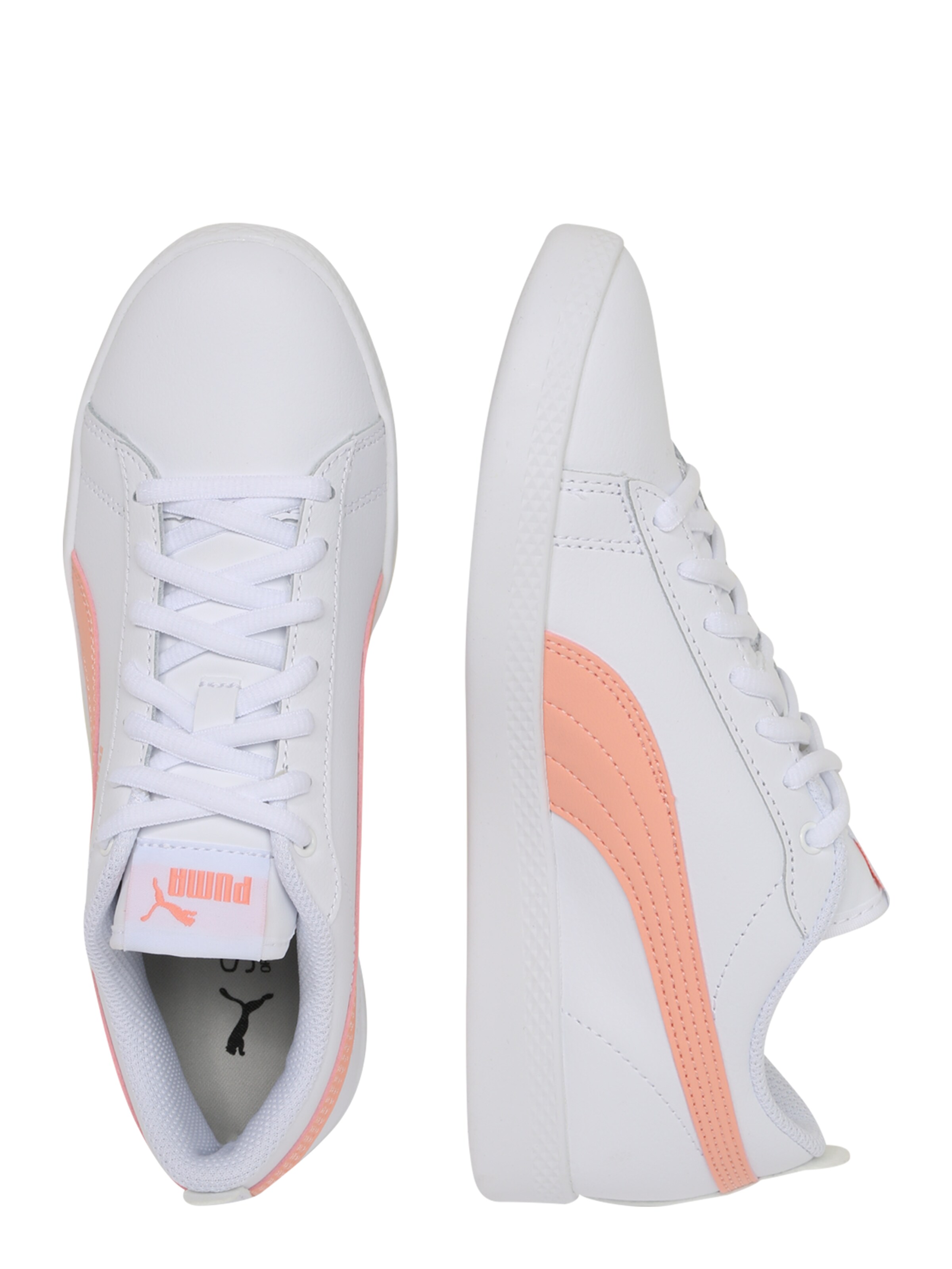 PUMA - Sapatilhas baixas 'Smash Wns v2 L' em branco