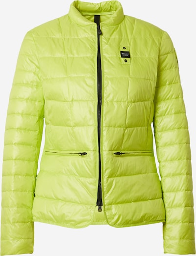 Blauer.USA Veste mi-saison en citron vert / noir, Vue avec produit