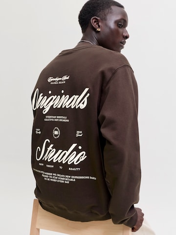 Felpa 'JORNORREBRO' di JACK & JONES in marrone