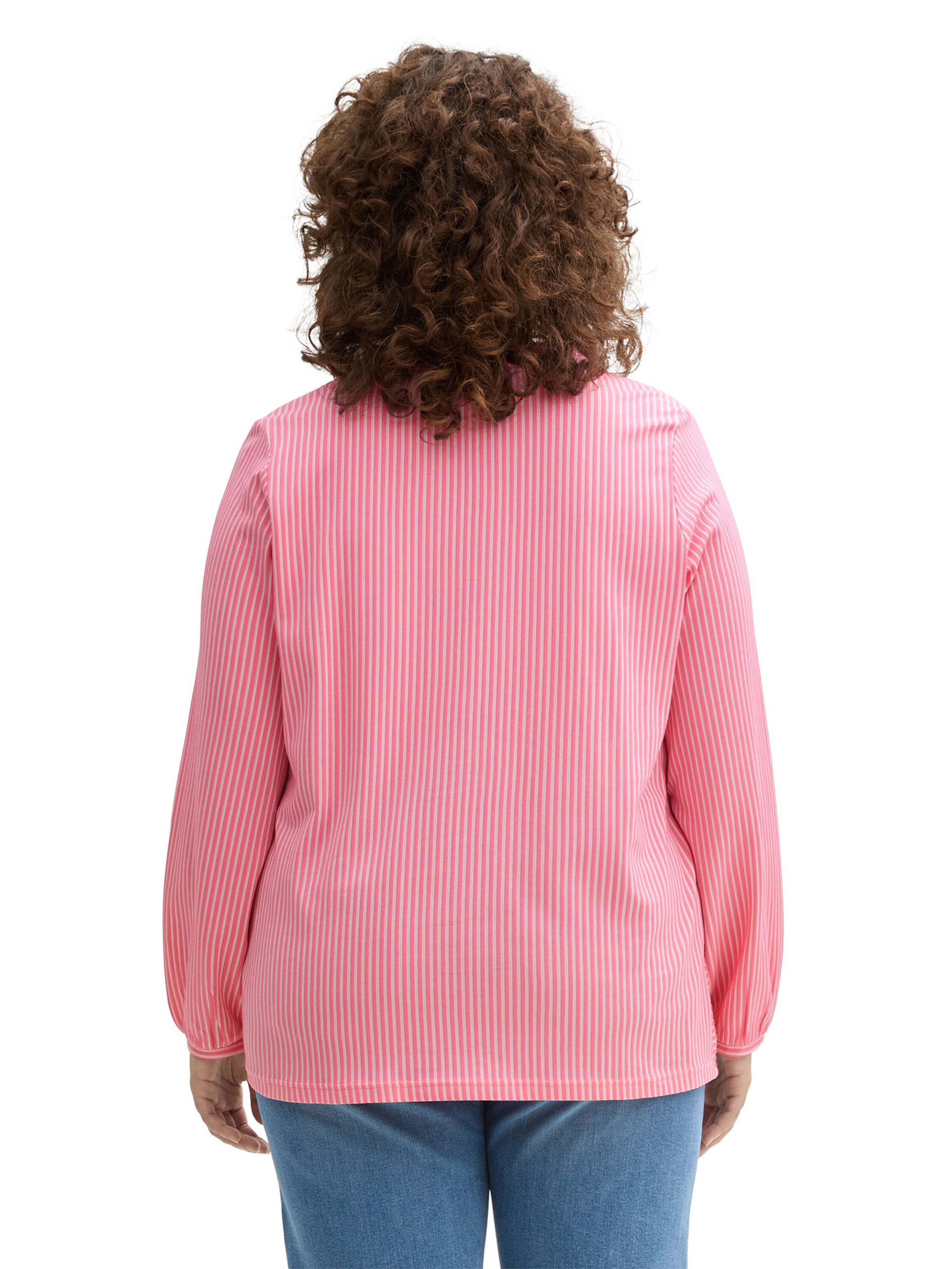 Tom Tailor Women + Bluse in Pink