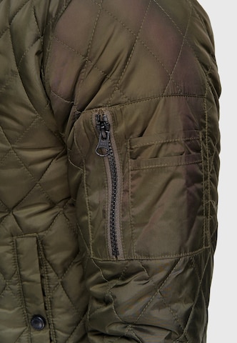 INDICODE JEANS Between-Season Jacket 'Novak' in Green