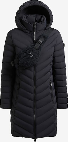khujo - Abrigo de invierno 'Brigett' en azul: frente
