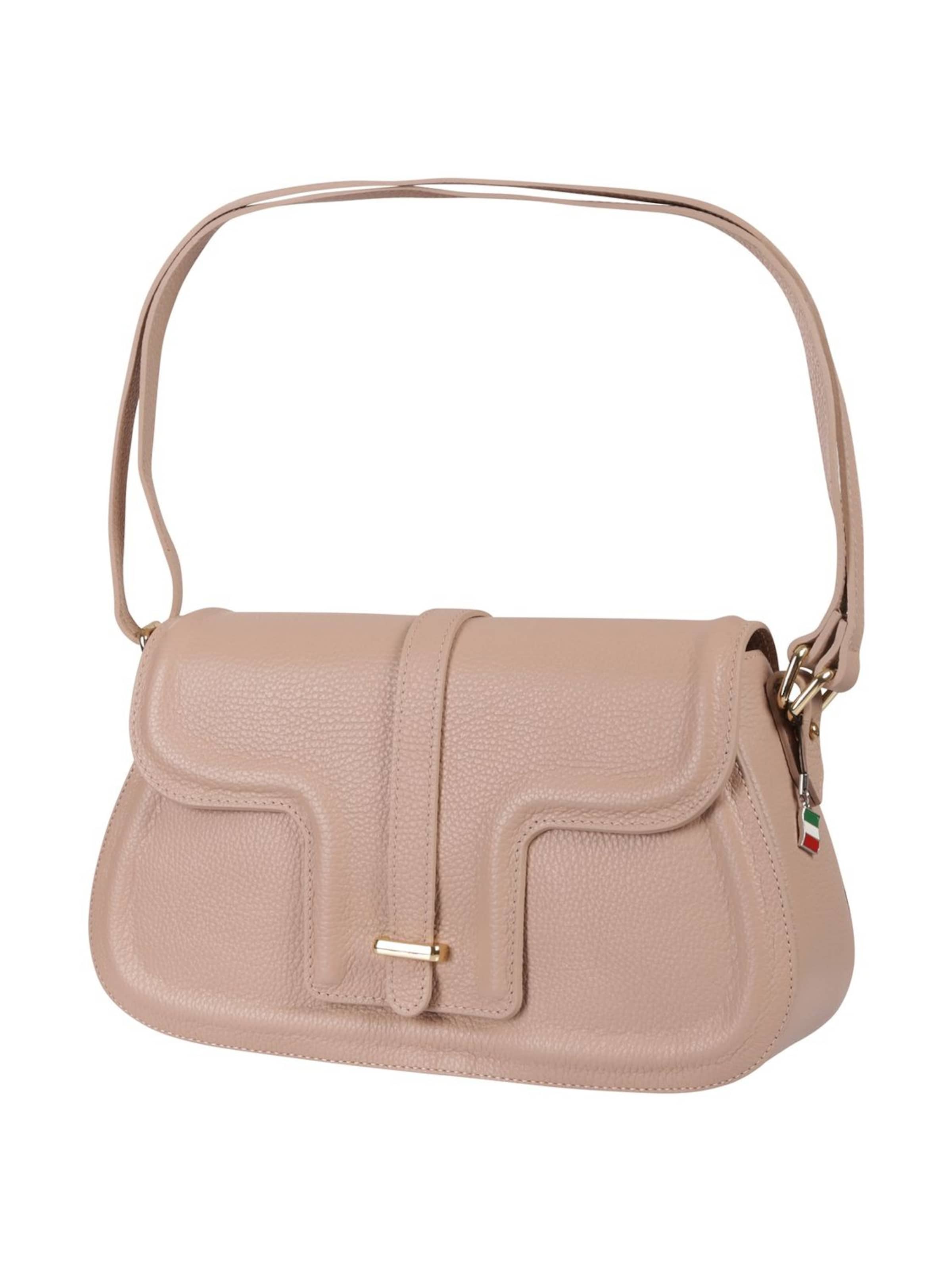 Florence Schoudertas in Roze: voorkant