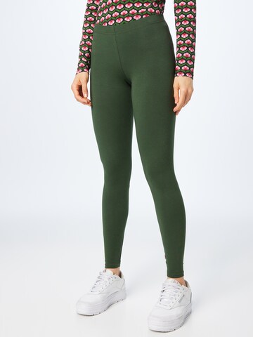 Blutsgeschwister Skinny Leggings 'Lovely Legs' - zöld: elől