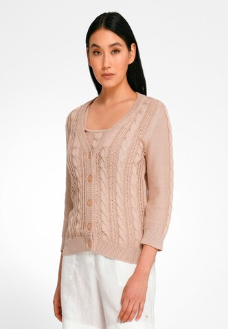 Peter Hahn Sweatshirt in Beige: voorkant