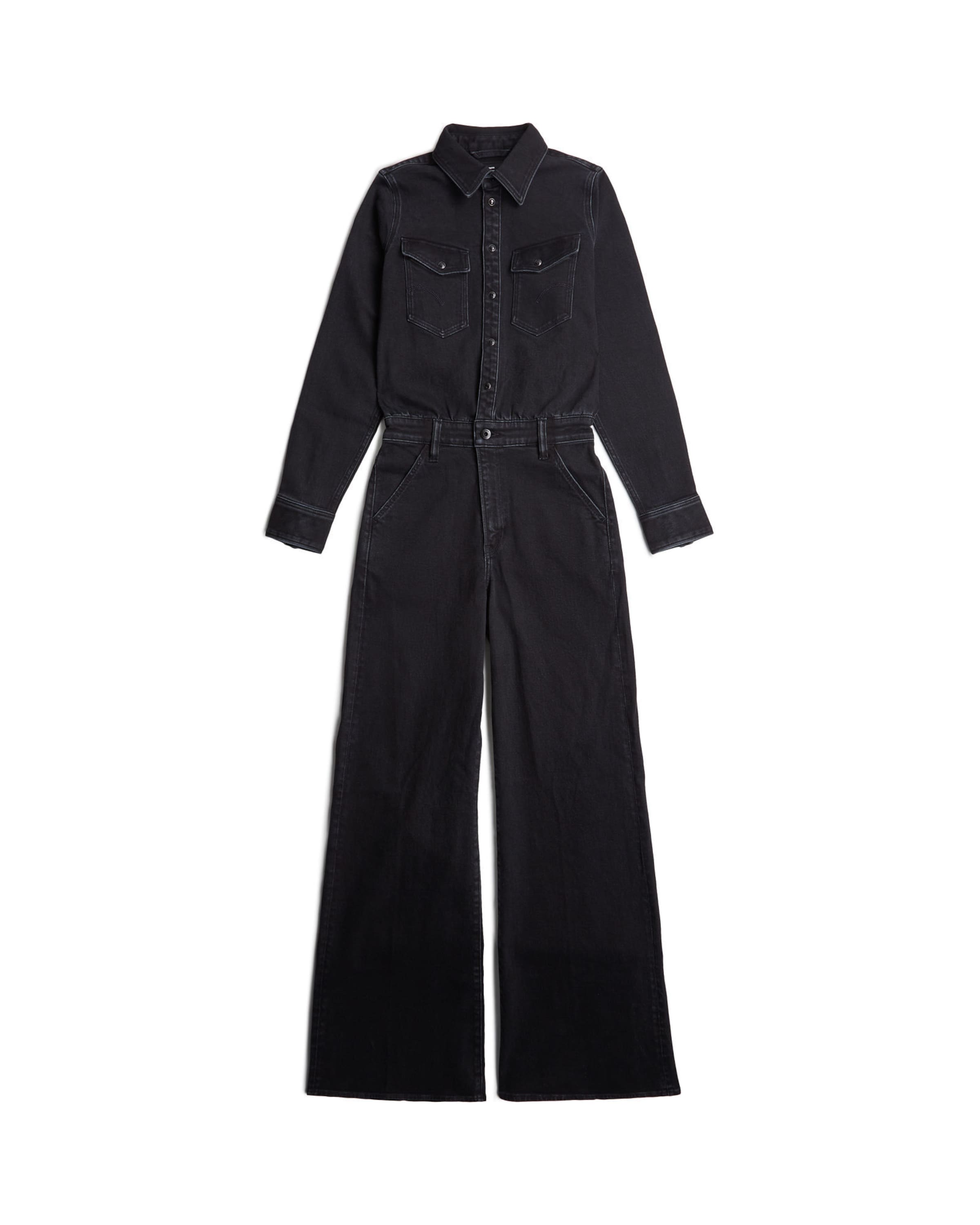 G-STAR Jumpsuit in Blauw: voorkant