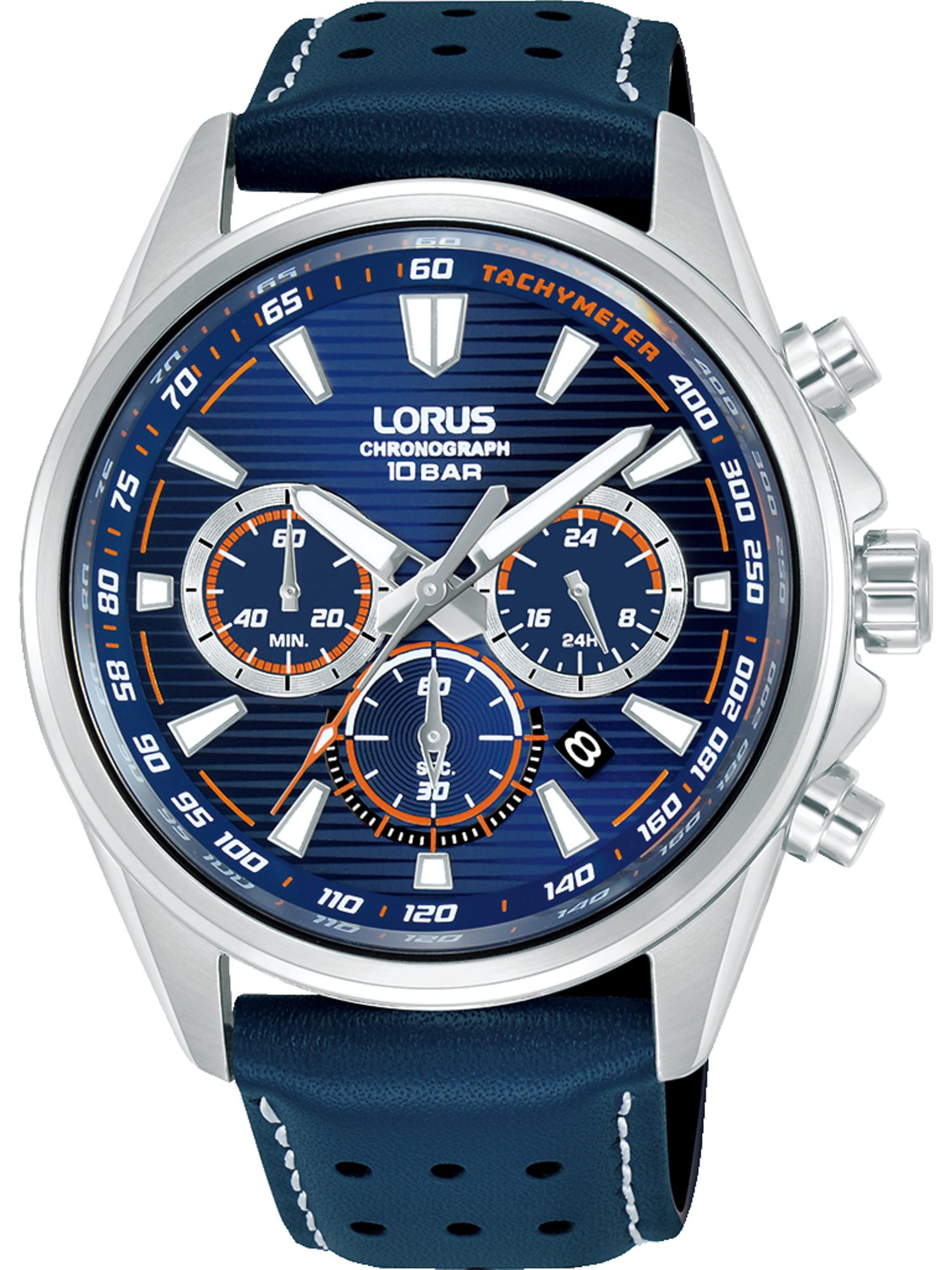 LORUS Uhr in Blau: Vorderseite
