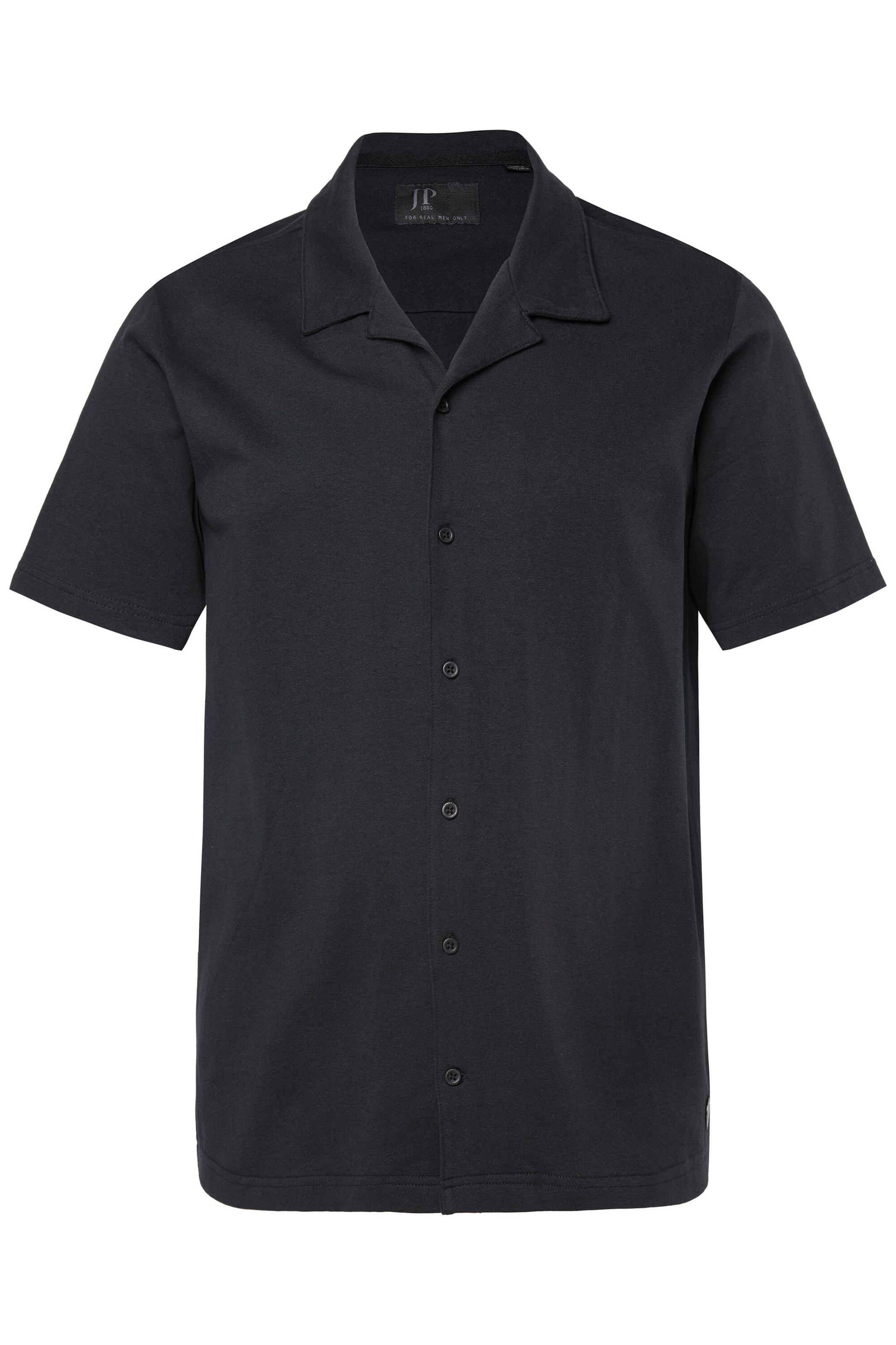 JP1880 Shirt in Zwart: voorkant