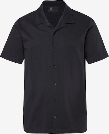 JP1880 Regular fit Overhemd in Zwart: voorkant