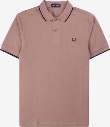 Fred Perry Shirt in Pink: front