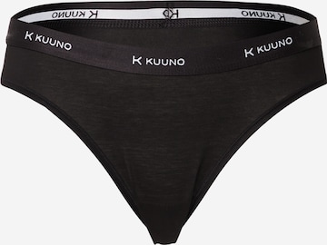 KUUNO Panty in Black: front