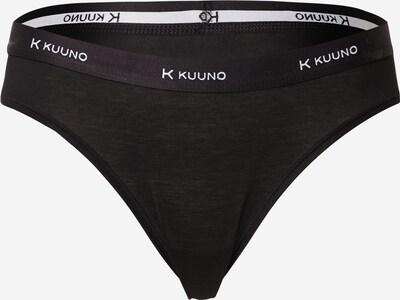 KUUNO Klasične gaćice u svijetlosiva / crna, Pregled proizvoda