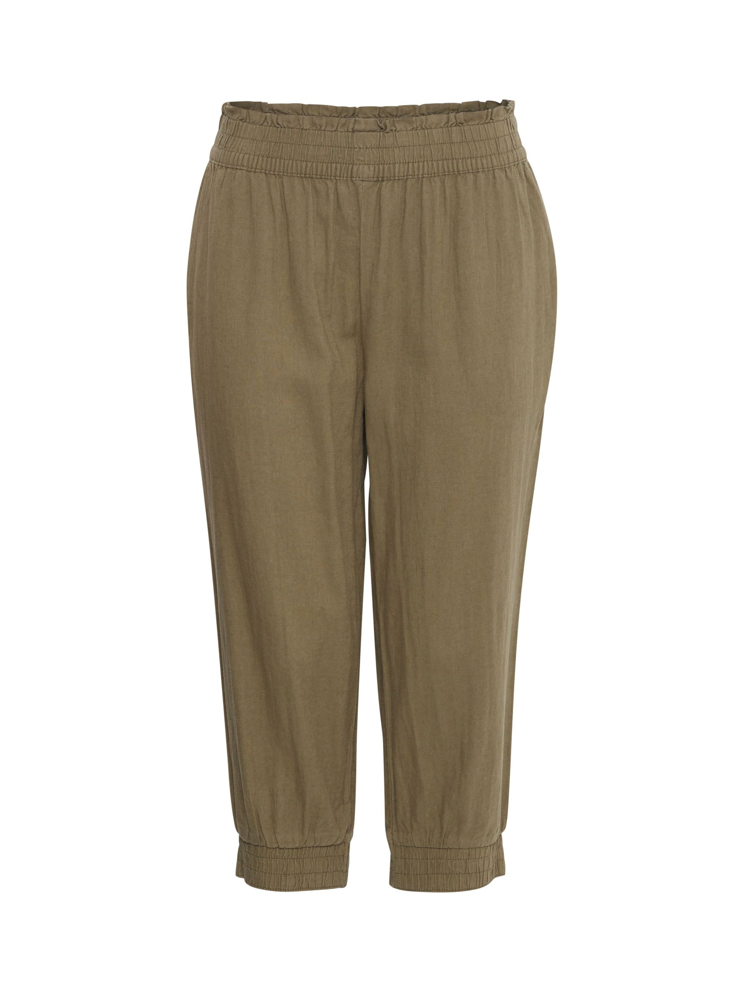 b.young Tapered Chino trousers 'Falakka' in Green: front
