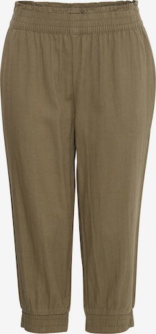 Effilé Pantalon chino 'Falakka' b.young en vert : devant