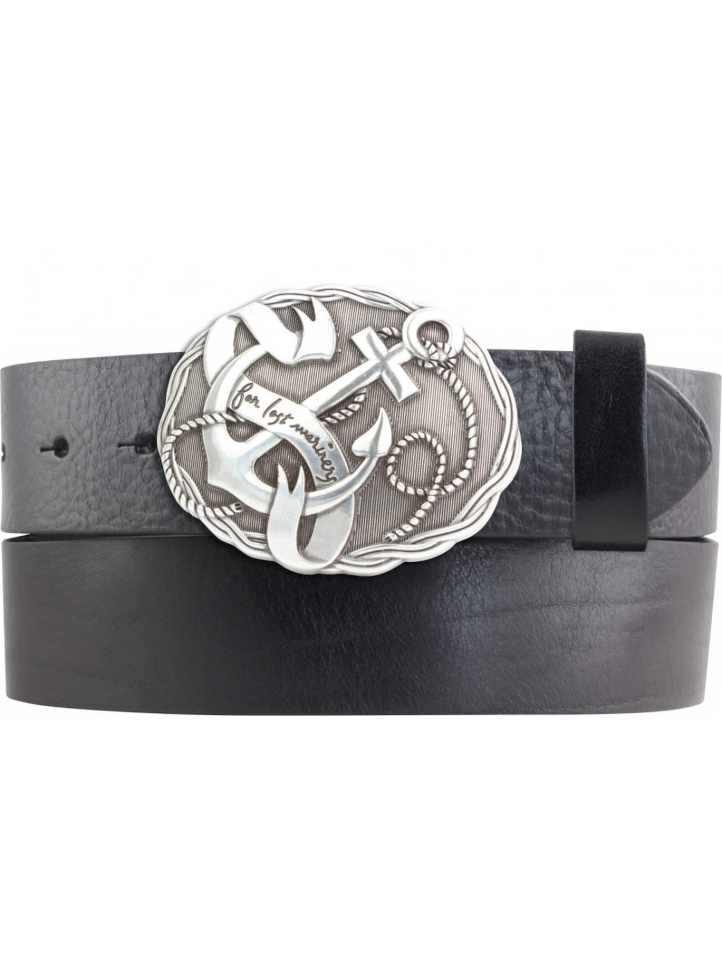 BELTINGER Gürtel 'Sienai'‌‌‌‌‌‌‌‌‌‌ in Schwarz: Vorderseite