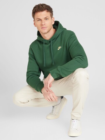 Nike Sportswear Sweatshirt 'Club Fleece' in Groen