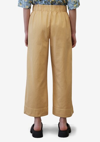Wide Leg Pantalon Marc O'Polo DENIM en beige