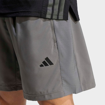 ADIDAS PERFORMANCE Regular Workout Pants 'Essentials' in Grey