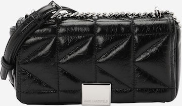 juoda Karl Lagerfeld Rankinė su ilgu dirželiu: priekis