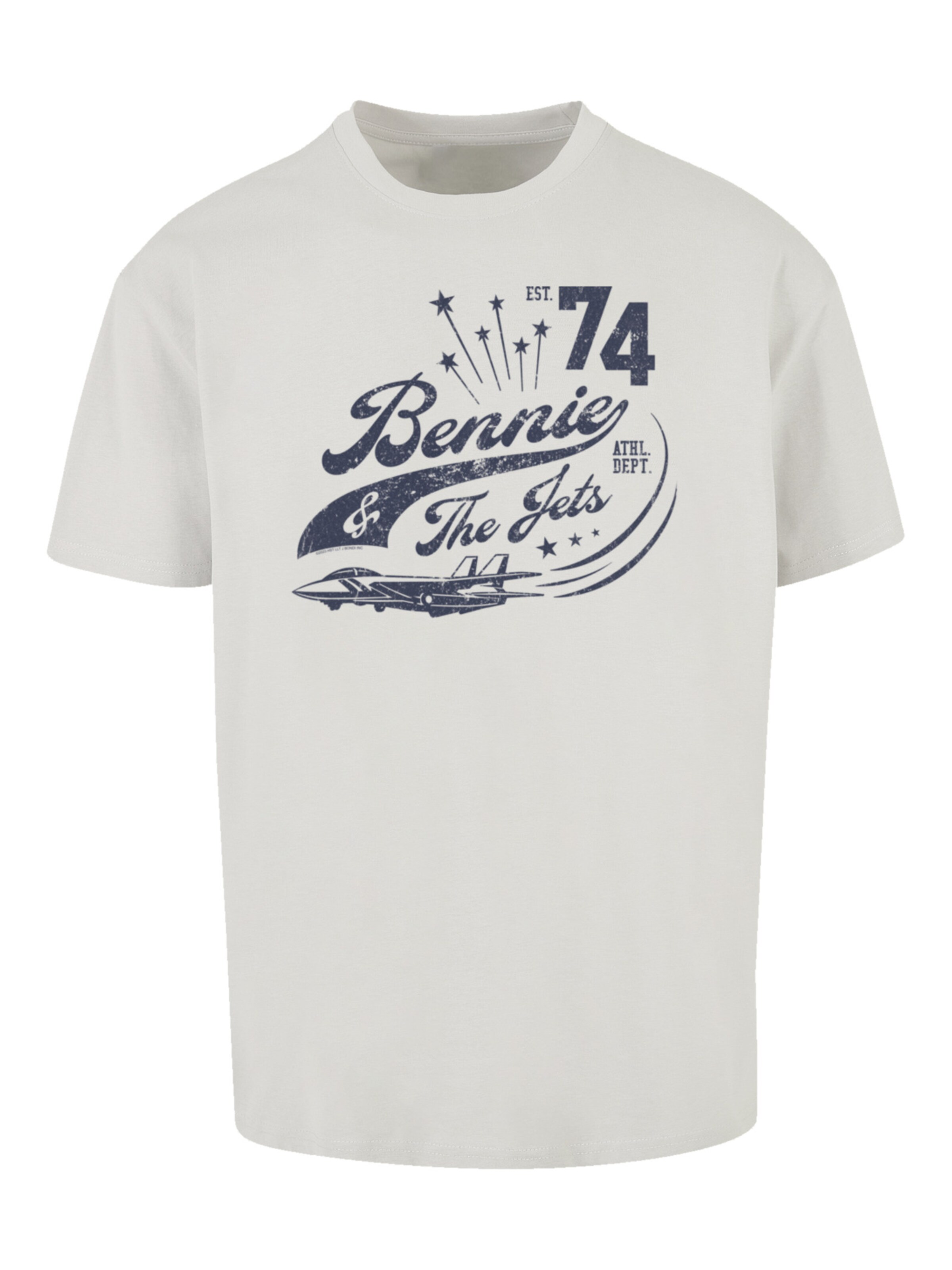 T-Shirt F4NT4STIC en gris : devant